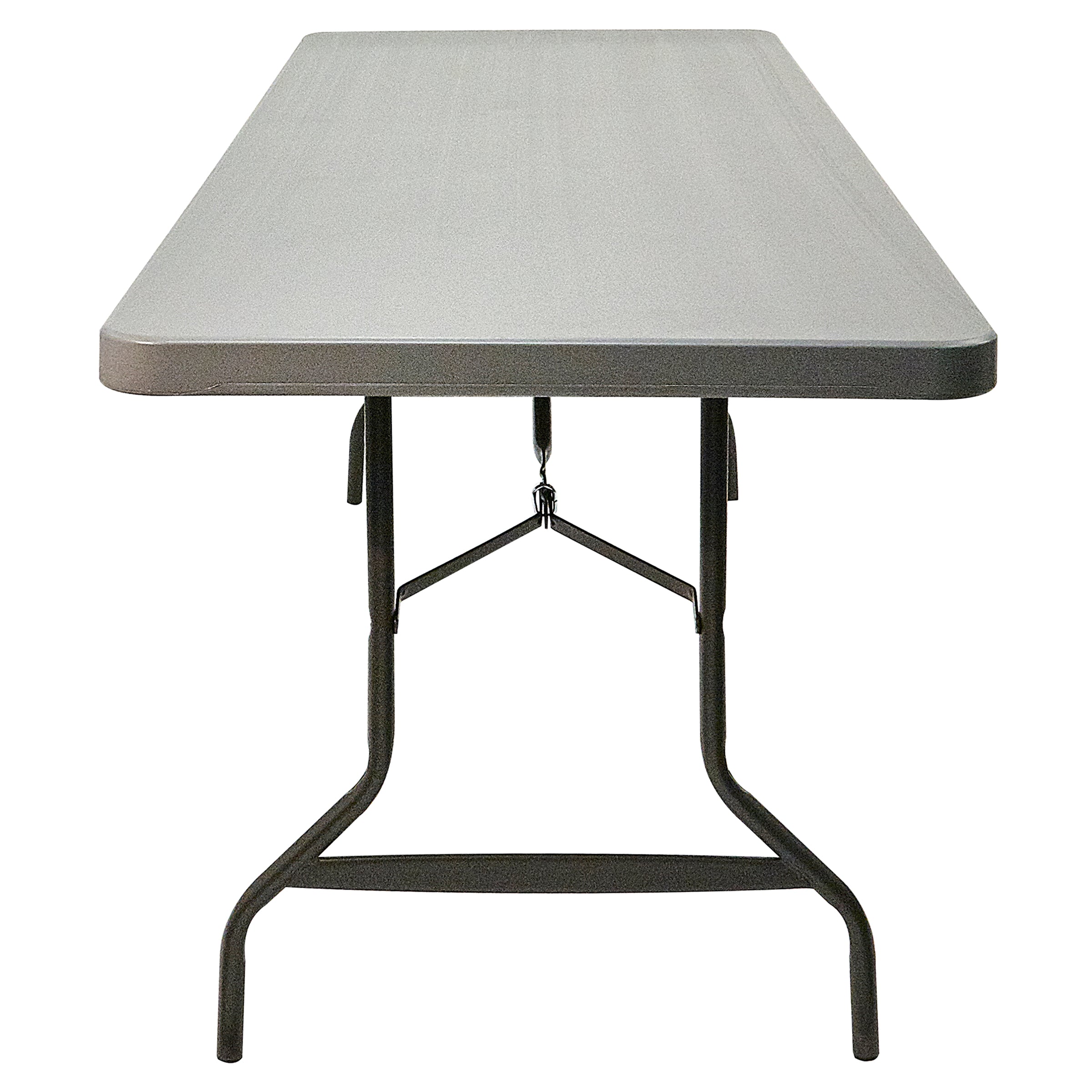 IndestrucTable® Commercial Folding Table, Charcoal - 30" x 96"
