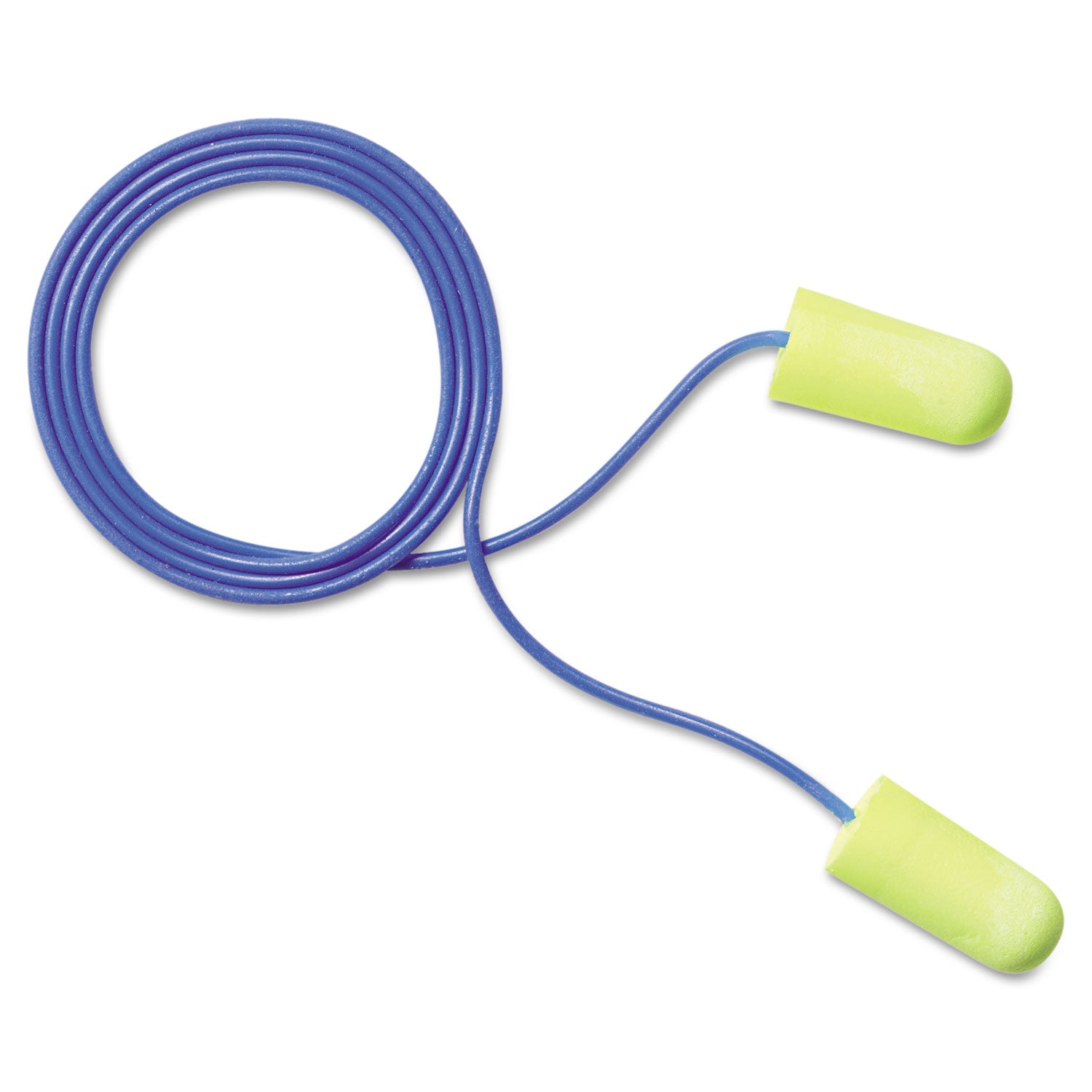 Noise Protection - Yellow - Comfortable, Disposable, Corded, Noise Reduction - 2/Pair - 1 Box
