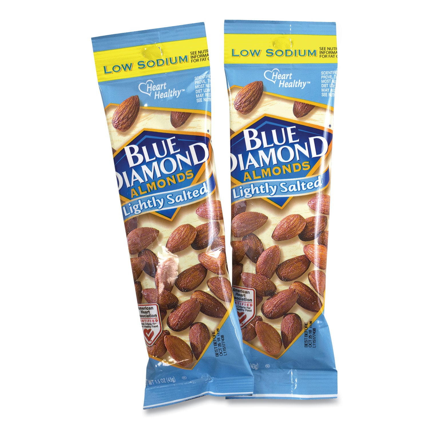 Low Sodium - Lightly Salted - 1 - 1.50 oz - 12 / Carton