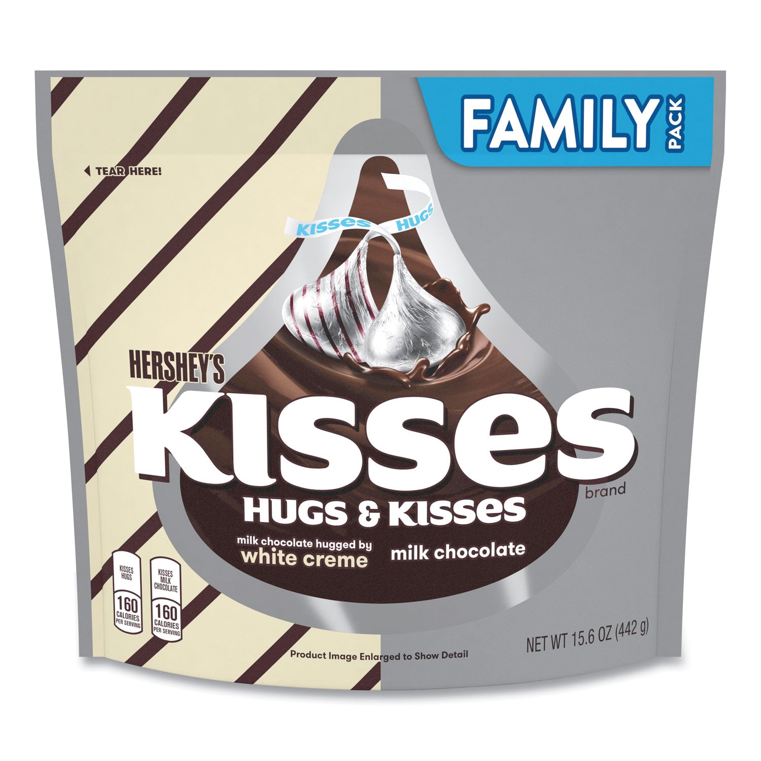 Milk Chocolate - Individually Wrapped - 15.60 oz - 3 / Carton
