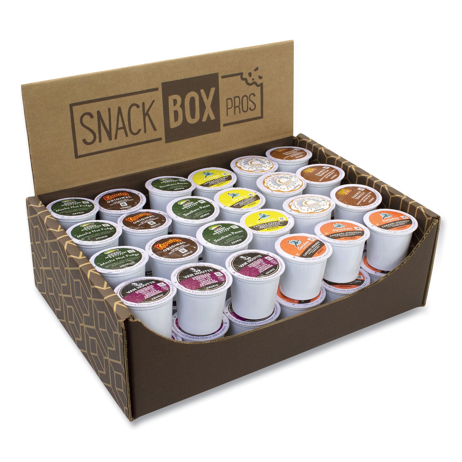 Compatible with Keurig K-Cup Brewer - K-Cup - Kahlúa, Southern Pecan, Coconut Mocha, Assorted, Caramel Cream - 48 / Carton