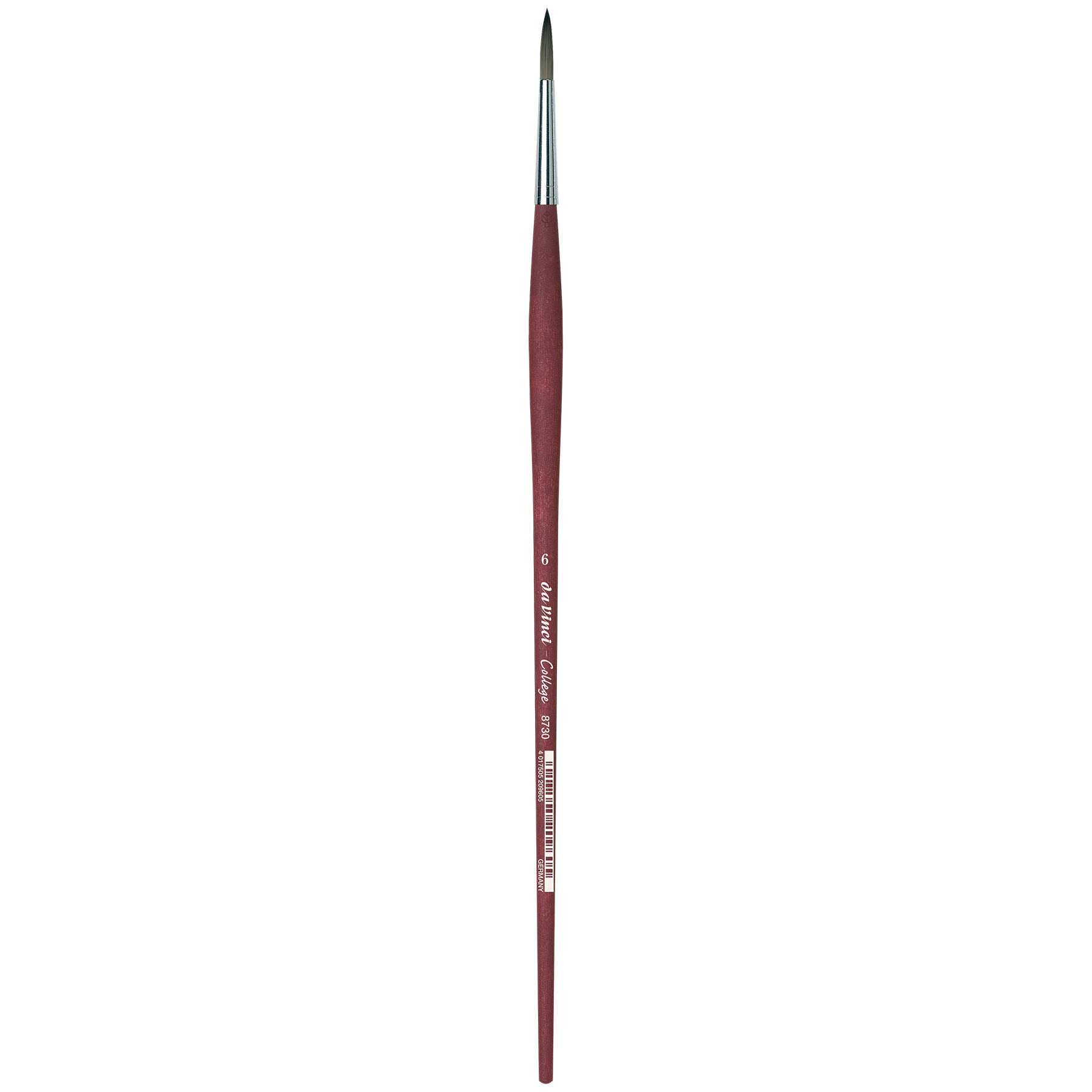 COLLEGE Student Brush, Synthetic, Acrylic & Oil, Round, Series 8730, Size 6
