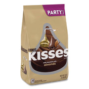 Green Rabbit Hershey's Kisses MilkChocolate Almond - Milk Chocolate with Almond - Individually Wrapped - 2 lb