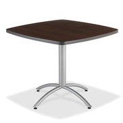 CaféWorks™ Table, Walnut - 36" Square x 29"H