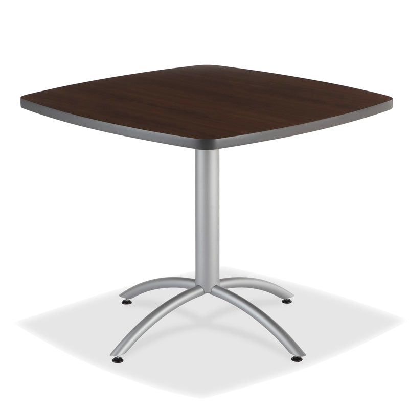 CaféWorks™ Table, Walnut - 36" Square x 29"H