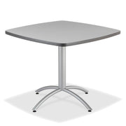 CaféWorks™ Table, Gray - 36" Square x 29"H