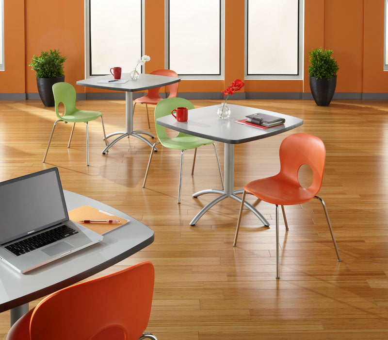 CaféWorks™ Table, Gray - 36" Square x 29"H