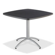 CaféWorks™ Table, Graphite Granite - 36" Square x 29"H