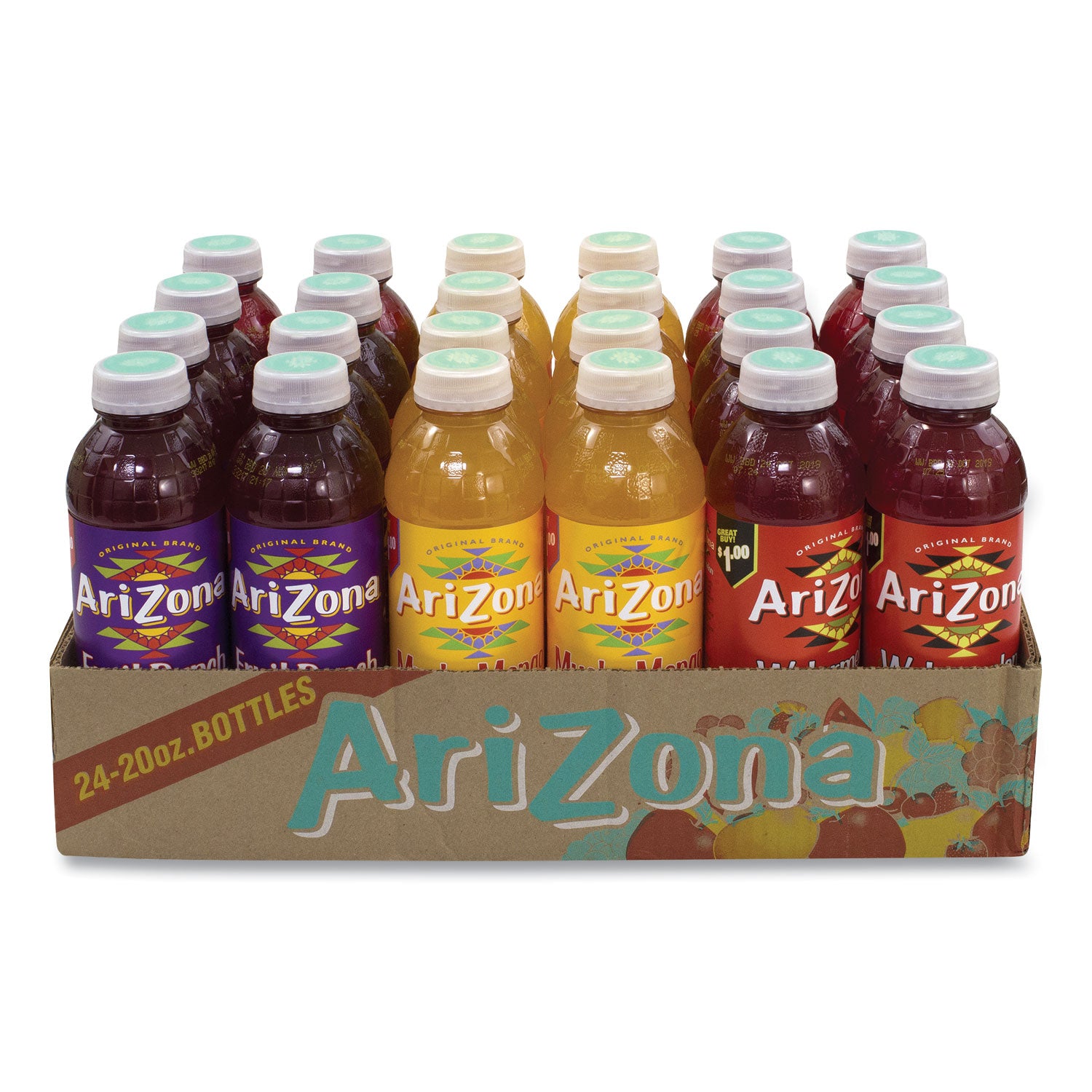 Mucho Mango, Watermelon, Fruit Punch - 24 / Carton