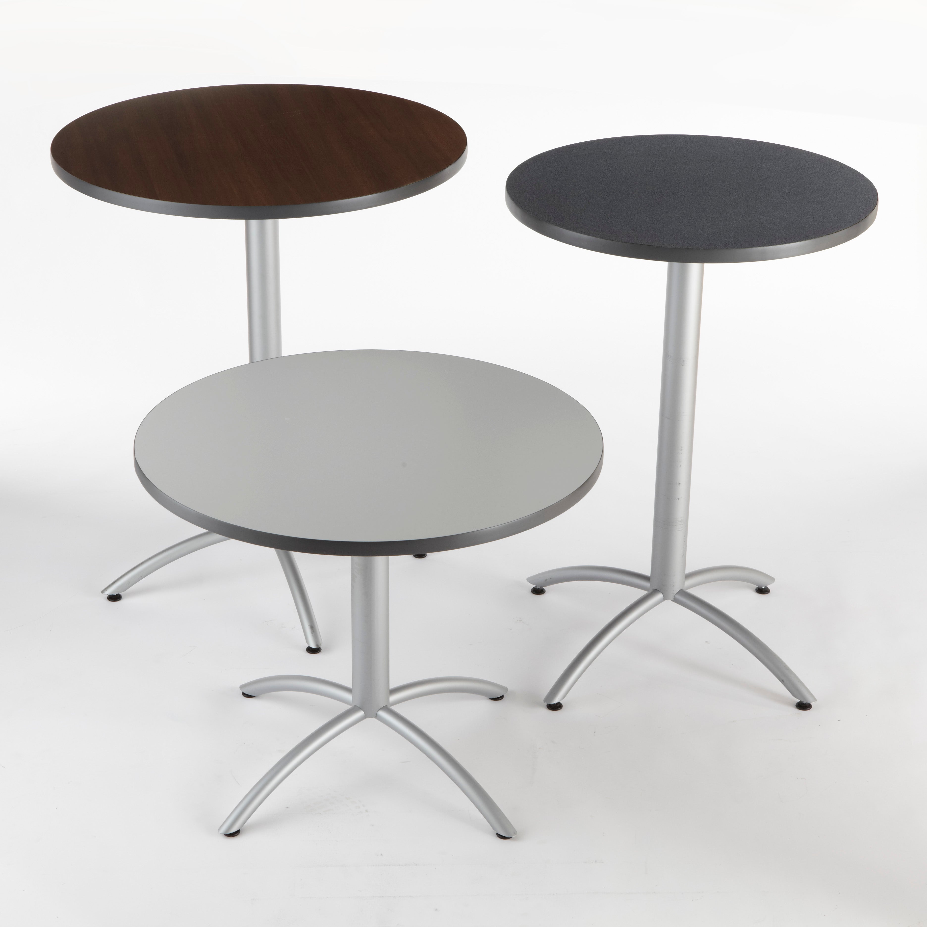 CaféWorks™ Table, Gray - 36" Round x 29"H