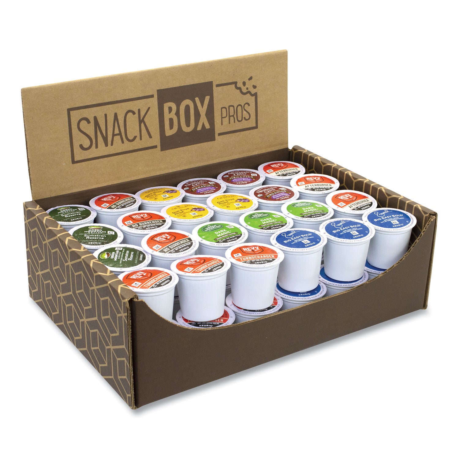 Compatible with Keurig K-Cup Brewer - K-Cup - Assorted - 1 / Carton