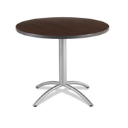 CaféWorks™ Table, Walnut - 36" Round x 29"H