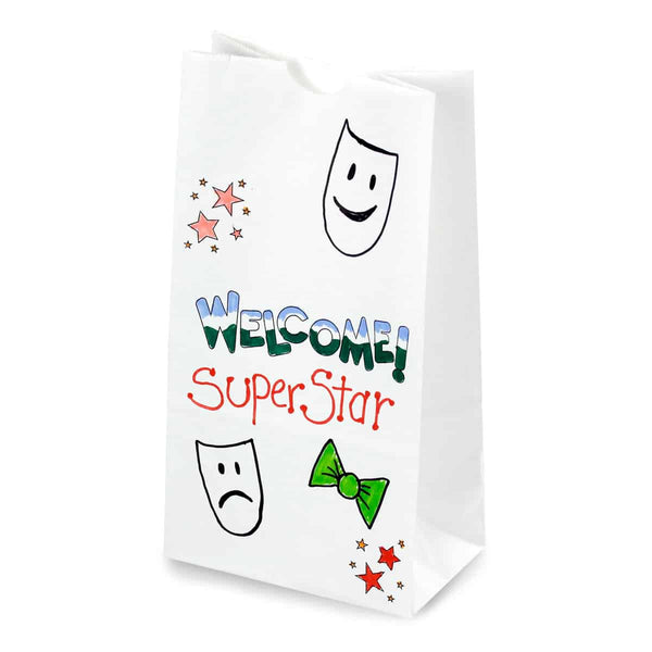 Paper Bags Size #4 - 25 White Bags