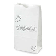 Paper Bags Size #4 - 25 White Bags