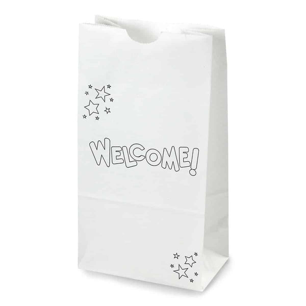 Paper Bags Size #4 - 25 White Bags