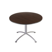 CaféWorks™ Table, Walnut - 42" Round x 29"H