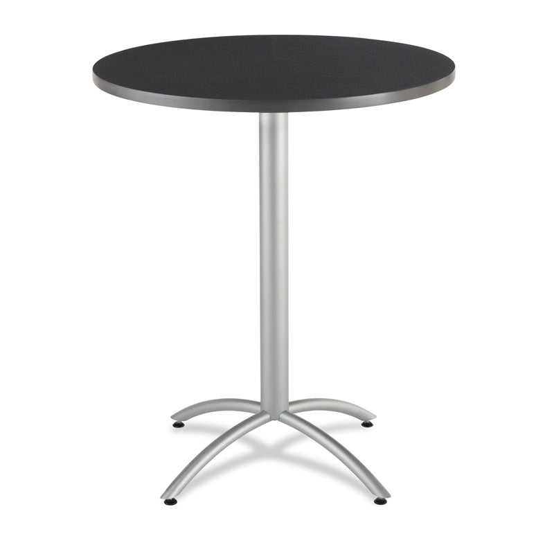 CaféWorks™ Table, Graphite Granite - 36" Round x 42"H