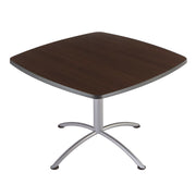CaféWorks™ Table, Walnut - 42" Square x 29"H