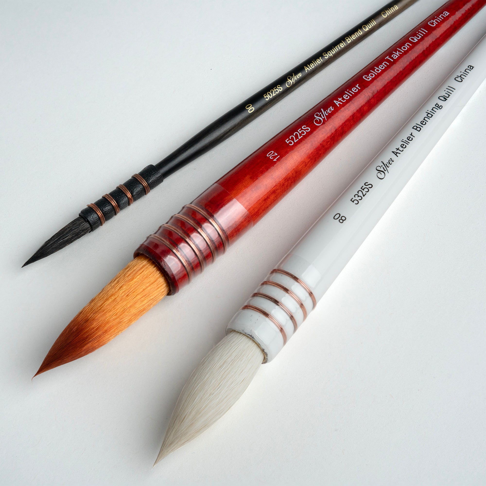 Atelier Quills Small, 3 Brushes