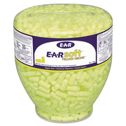 E-A-R Classic Earplugs - Recommended for: Automotive, Building, Construction, Industrial, Metalworking, Military, Mining, Pharmaceutical, Transportation - Noise Reduction Rating Protection - Soft Foam, Soft Foam - Neon Yellow - 2/Pair - 500 / Bottle