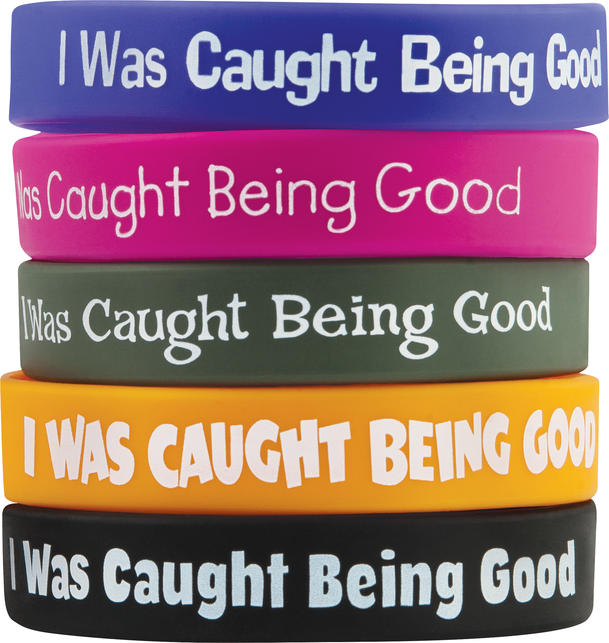 I Was Caught Being Good Wristbands