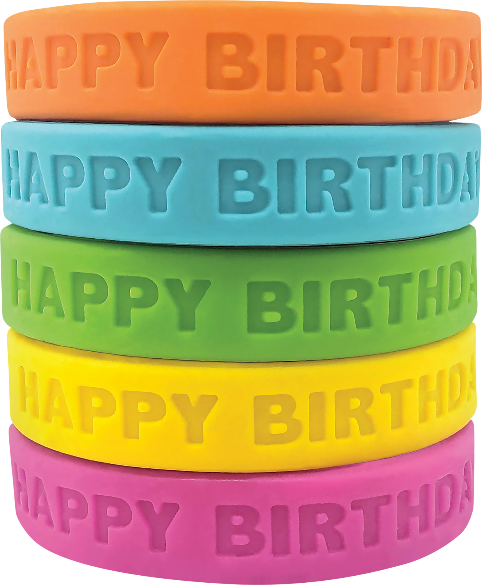 Happy Birthday 2 Wristbands