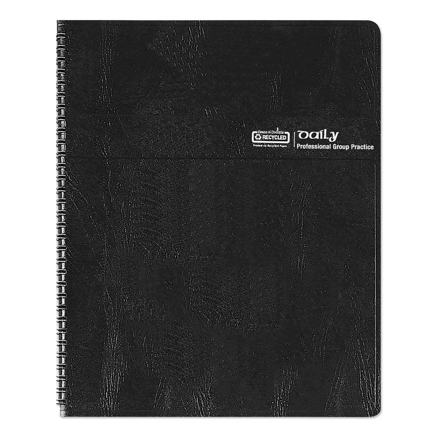 Julian Dates - Daily - 1 Year - January 2026 to December 2026 - 8:00 AM to 7:45 PM - Quarter-hourly - 1 Day Single Page Layout - 8" x 11" Sheet Size - Simulated Leather - Black Cover - 11" Height x 8.5" Width - 1 Each