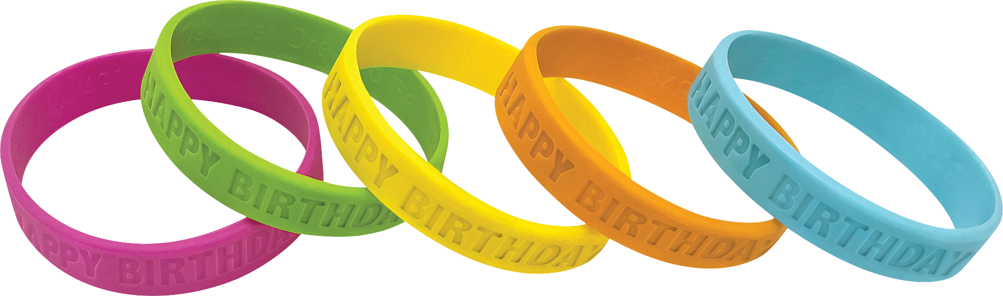 Happy Birthday 2 Wristbands
