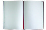 National Brand Record Book, Black Ultima, 13.75 X 8.375 Inches, 500 Pages (A9500R)