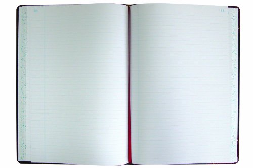 National Brand Record Book, Black Ultima, 13.75 X 8.375 Inches, 500 Pages (A9500R)