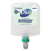 Dial Hand Sanitizer Foam Refill, 1.27 Quart, Bottle Dispenser, Fragrance-Free, Dye-Free, White, 1 Each