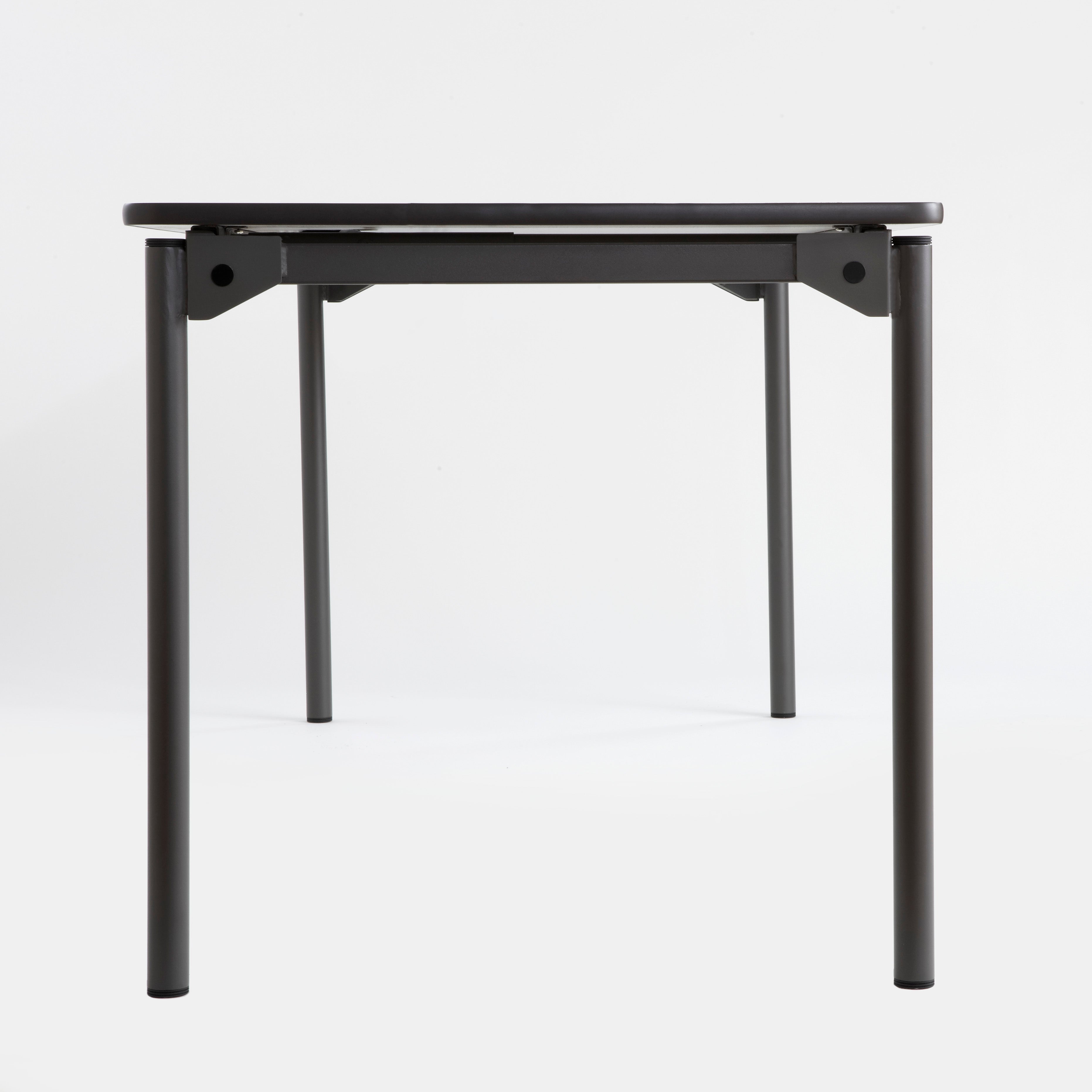 Maxx Legroom™ Wood Folding Table, Gray - 30" x 72"