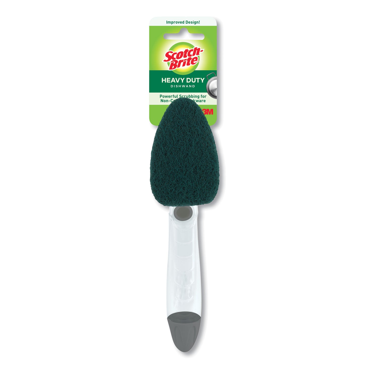 Scotch-Brite Heavy-Duty Dishwand - 1 Each - Plastic - Green