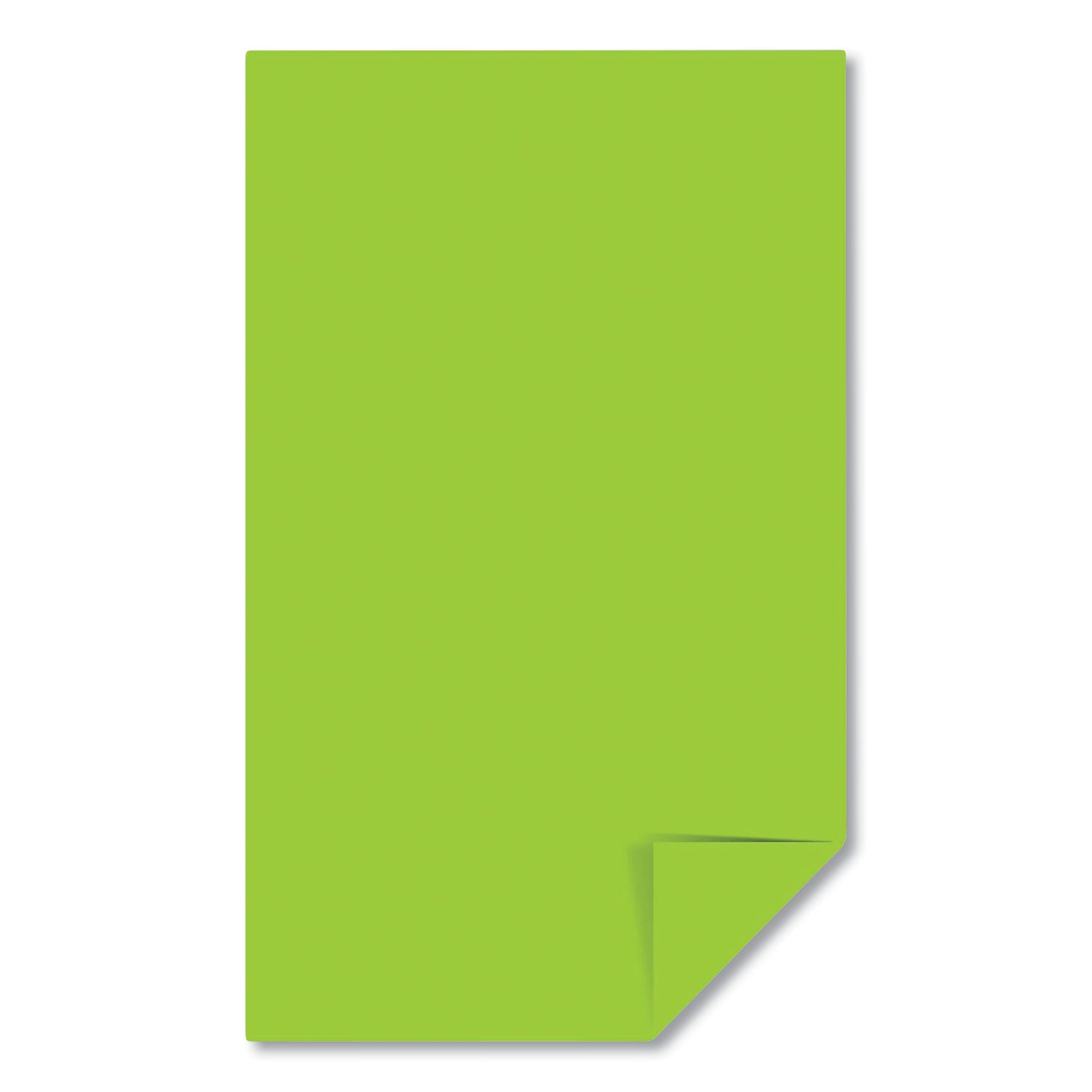 Color Paper, 24 lb Bond Weight, 8.5 x 14, Terra Green, 500/Ream