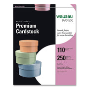 EXACT INDEX CARD STOCK, 94 BRIGHT, 110 LB INDEX WEIGHT, 8.5 X 11, WHITE, 250/PACK