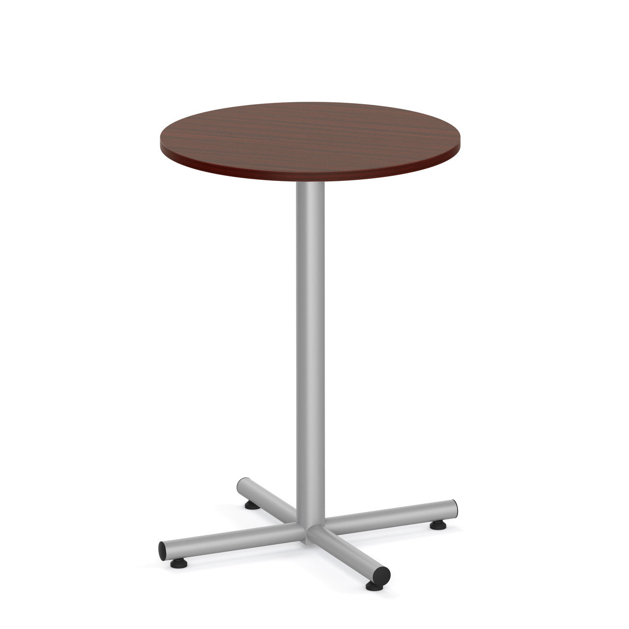 OfficeSource Conference/Multi-Purpose Tables 30" Round Table Top - Requires Base - Mahogany