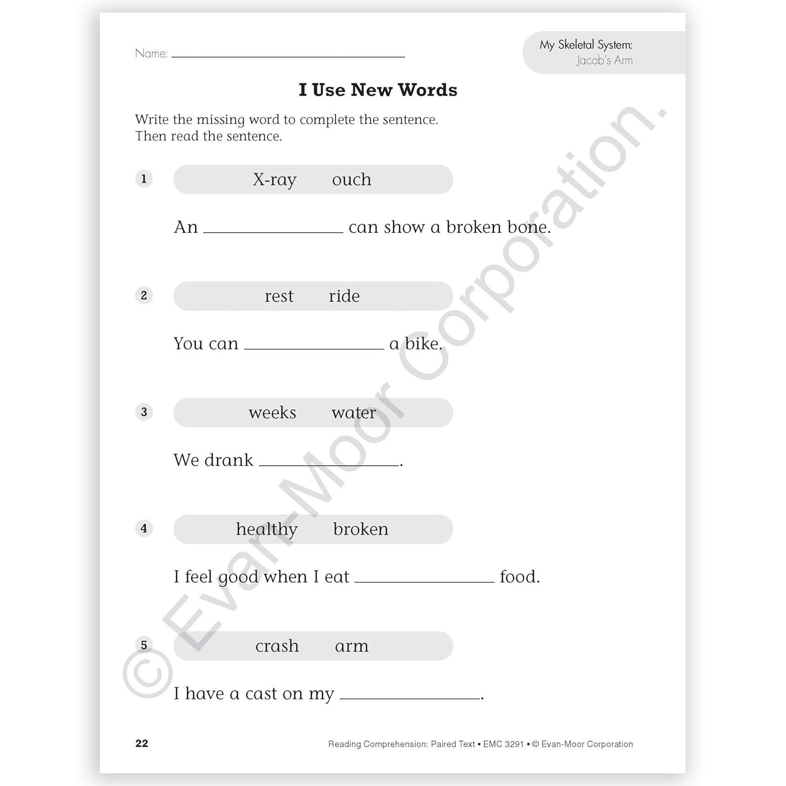 Reading Comprehension: Paired Text, Grade 1