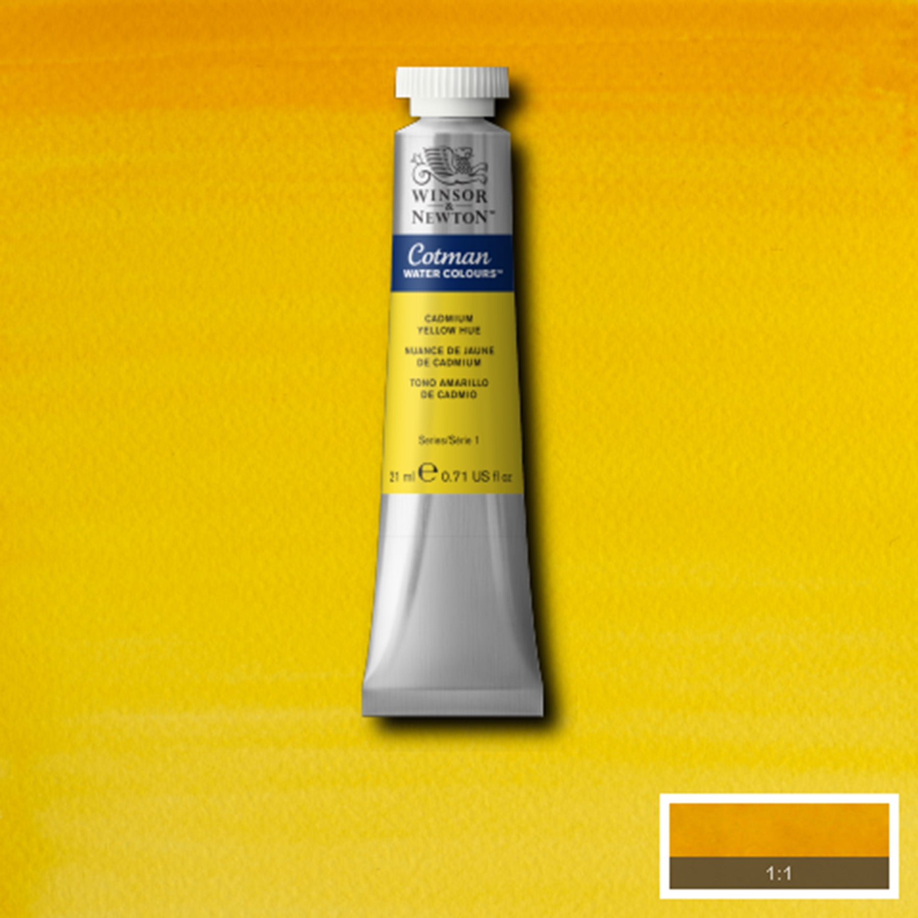 CWC 21ml tube - Cadmium Yellow Hue