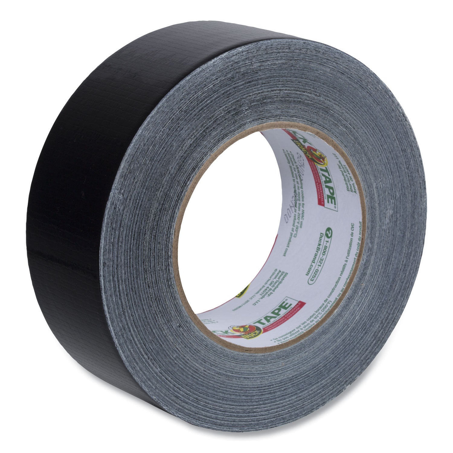 35 yd Length x 1.88" Width - Black - Natural Rubber - Polyethylene Backing - For Indoor, Outdoor - 1 Roll