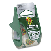 22.20 yd Length x 1.88" Width - Clear - 2.60 mil - Dispenser Included - Tear Resistant, Split Resistant - For Sealing, Packing - 1 Roll