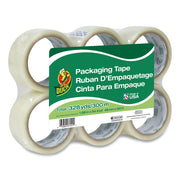Duck Brand Standard-Grade Packing Tape, Clear, 54.60 yd x 1.88" x 1.9 mil, Acrylic Backing, Water Resistant, 1 Pack
