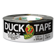 35 yd Length x 1.88" Width - White - Natural Rubber - Polyethylene Backing - For Indoor, Outdoor - 1 Roll