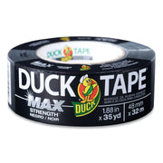 35 yd Length x 1.88" Width - Black - Natural Rubber - Polyethylene Backing - For Indoor, Outdoor - 1 Roll