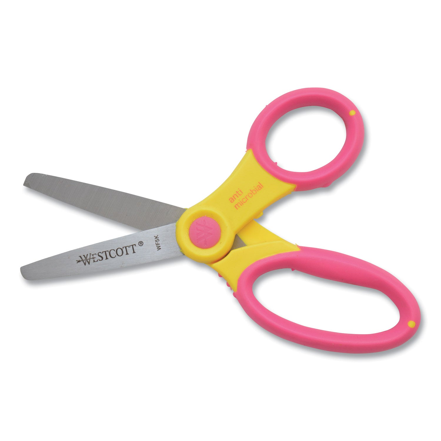 5" Anti-Microbial Kids Scissors, Blunt, Assorted Colors (No Color Choice)