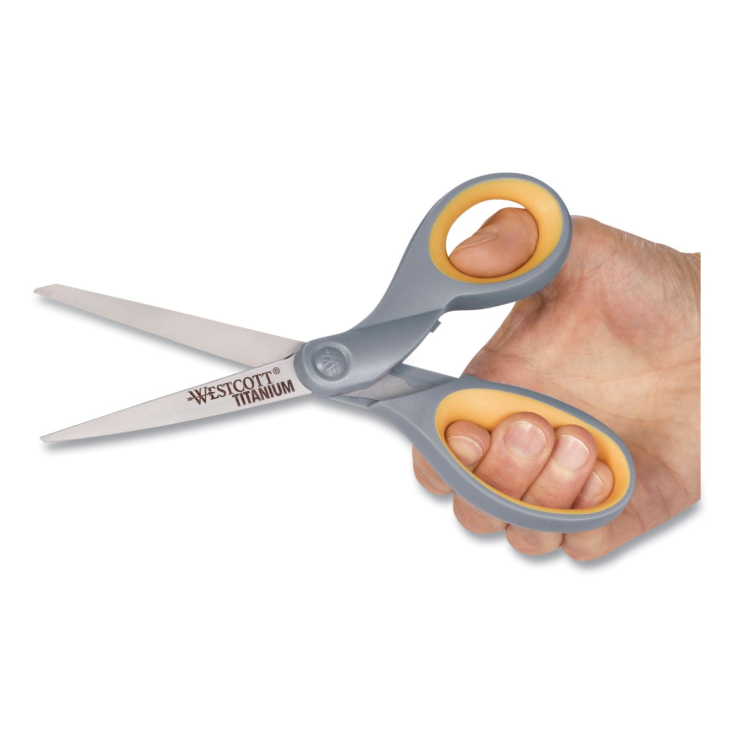 Soft Handle Titanium Bonded Scissors, 8" Straight