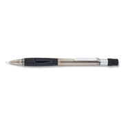 Pentel Quicker Clicker Mechanical Pencil - 0.5 mm Smoke Lead - HB - Refillable - Smoke Barrel - 1 Each