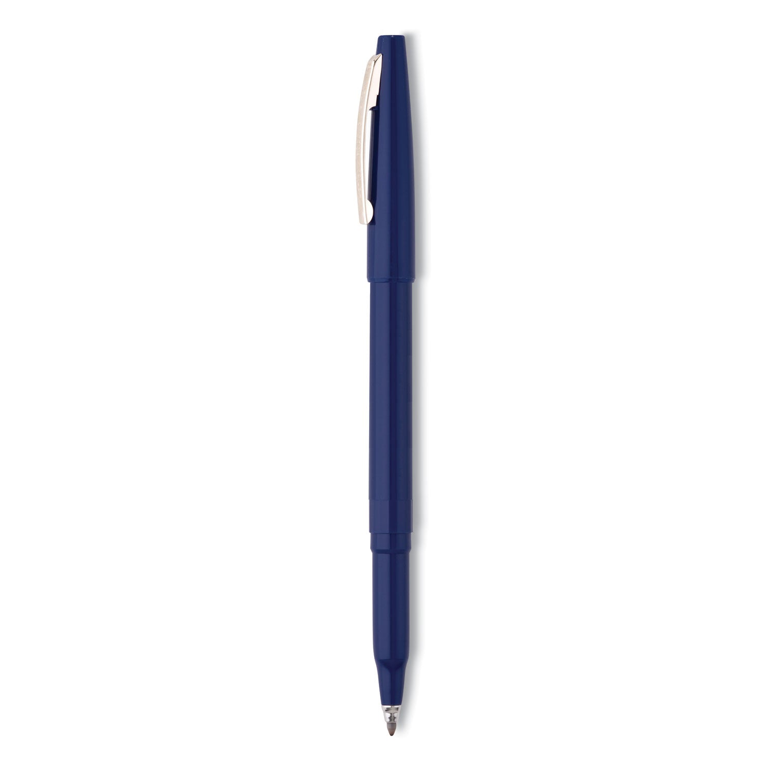Pentel Rolling Writer Pens - 0.8 mm Medium Pen Point - Blue Ink - Blue Plastic Barrel - 1 Dozen