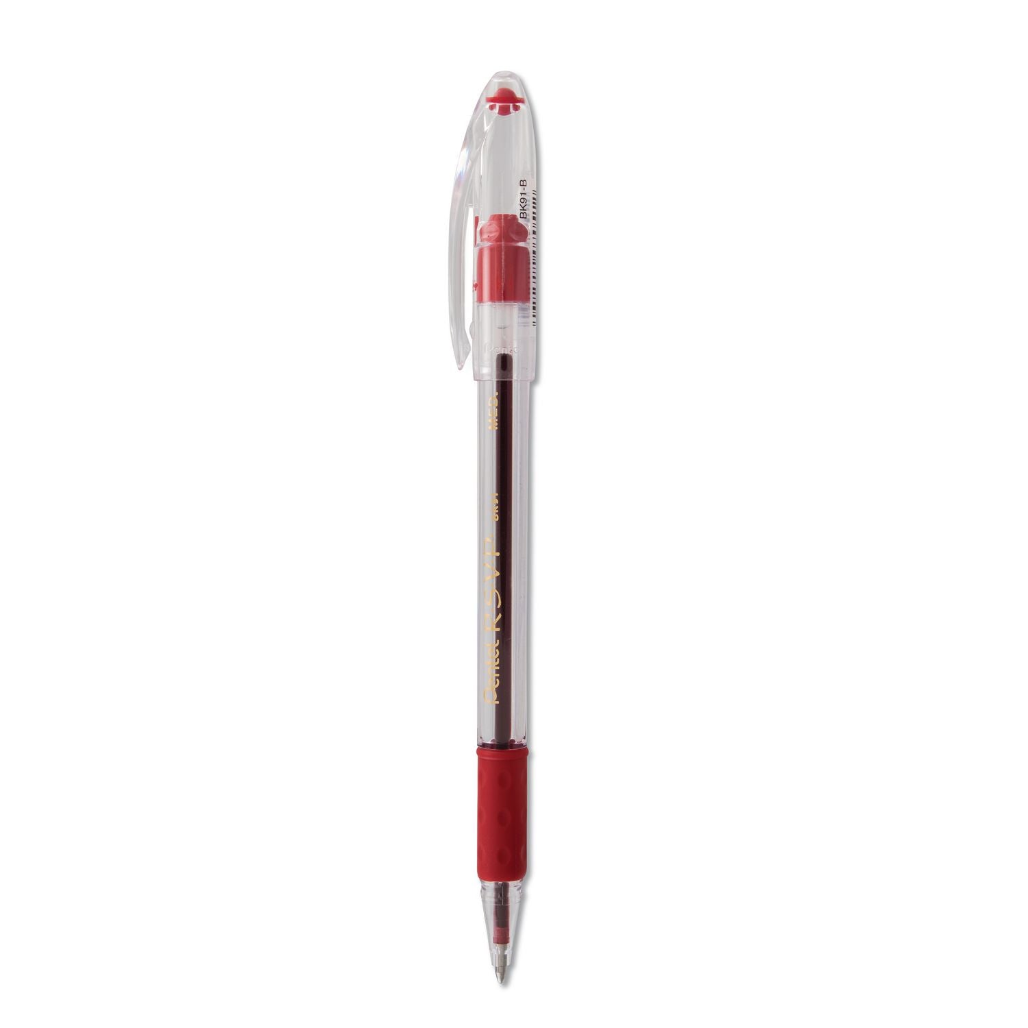 R.S.V.P.® Ballpoint Pen, Medium Point, Red