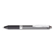 Pentel OH! Medium Point Gel Pens - 0.7 mm Medium Pen Point - Black Ink - Gel-based - Carbon Fiber Barrel - 1 Dozen