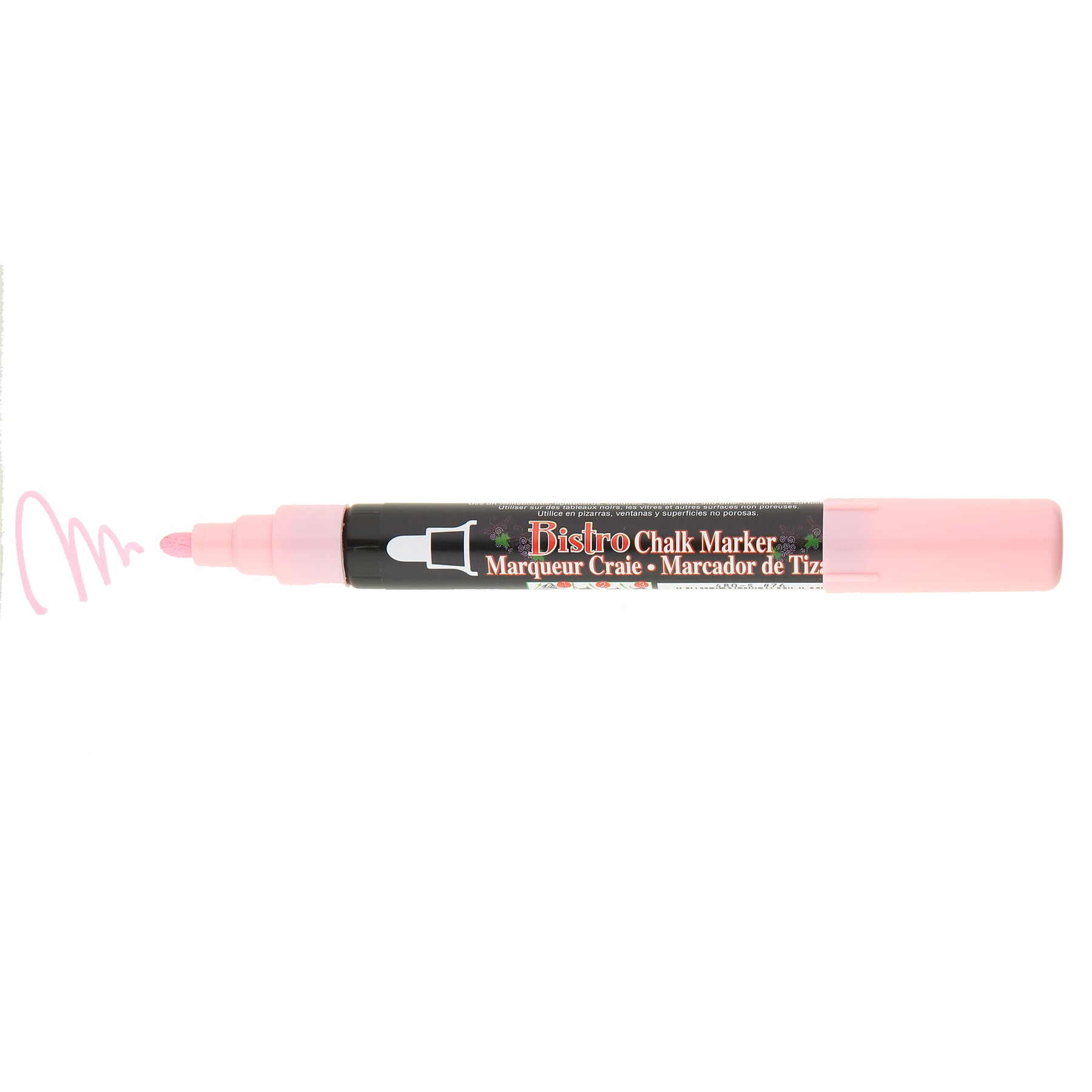 Bistro Chalk Marker Broad Tip, 480P-S, Blush Pink
